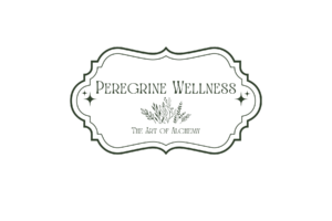 Peregrine Wellness Logo Transparent Green